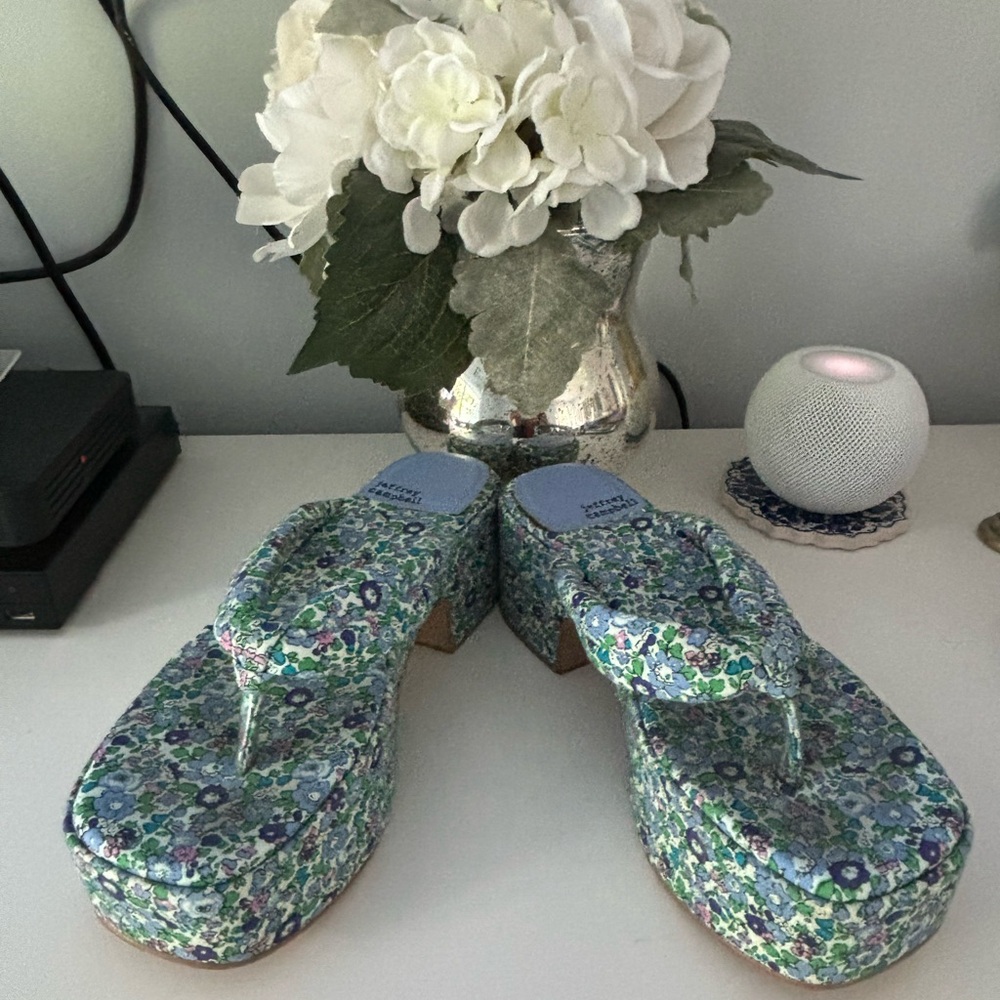 Jeffrey Campbell Floral Platform Shoes